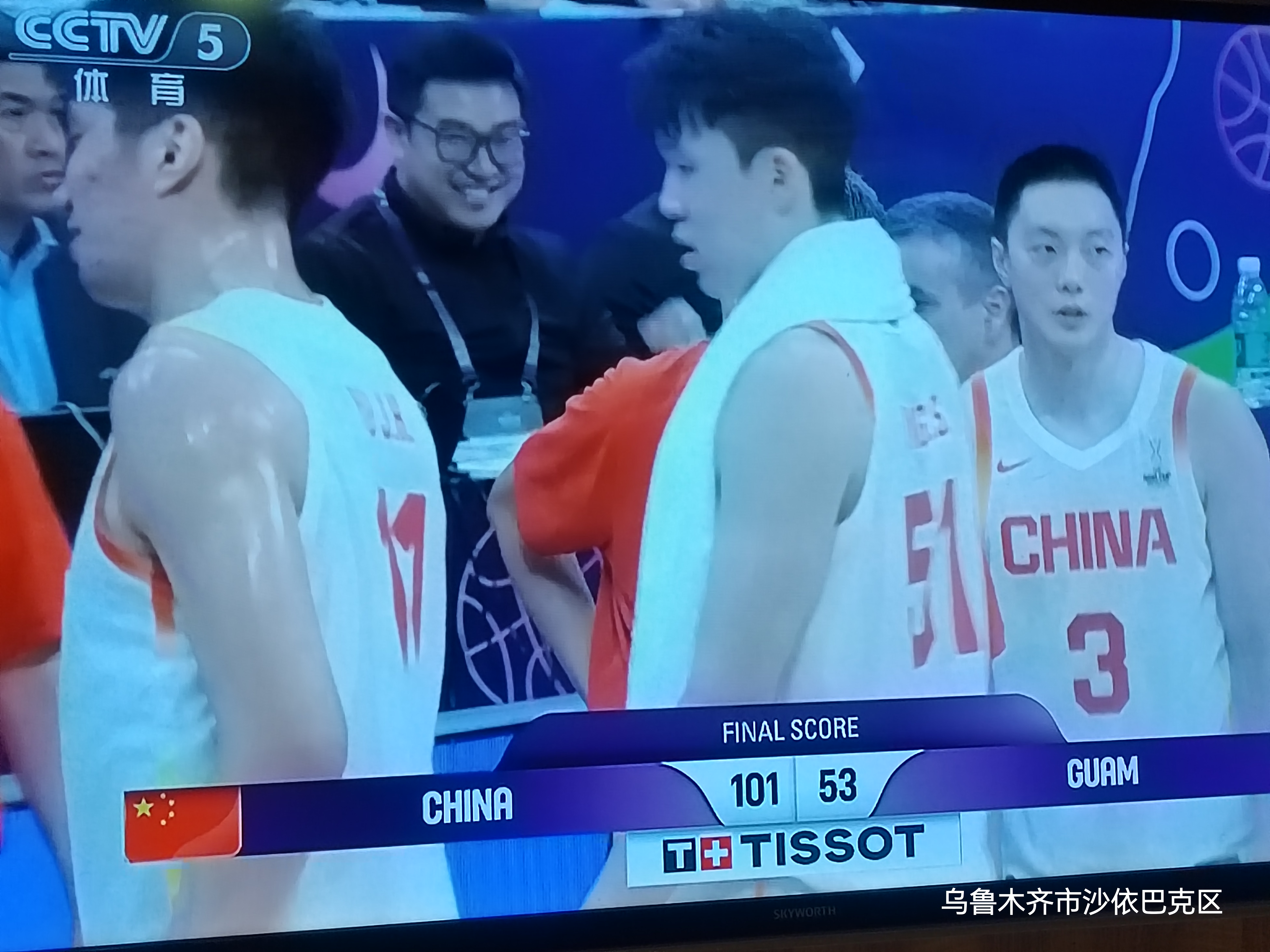 河北男篮在比赛中取得胜利，赢下比赛胜利