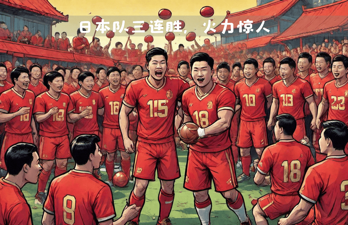 备战奥运：日本队斩获四连胜，状态火热